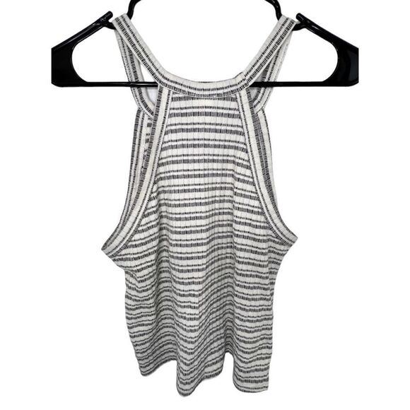 Honolua Halter Style Striped Crop Top - Picture 3 of 4